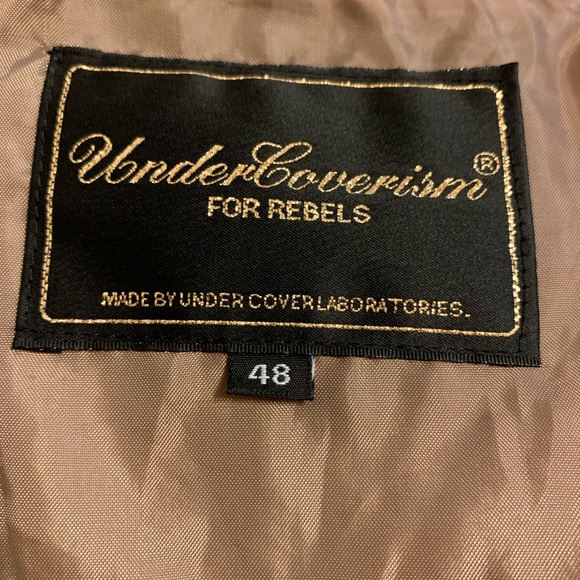 Undercover by Jun Takahashi Sz 48 Med UnderCoverism for Rebels Bomber Jacket - Picture 7 of 11